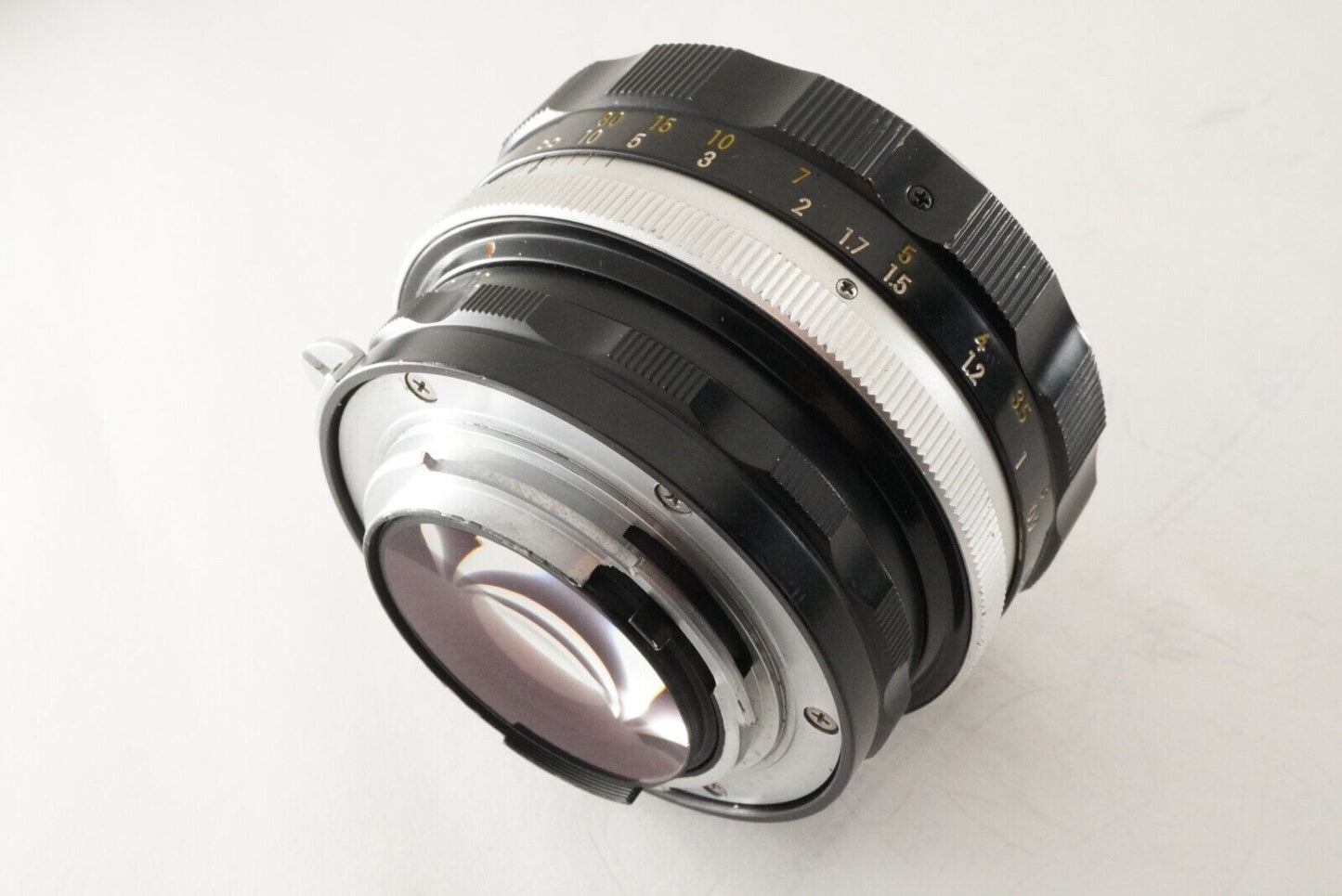 NIKON NIKKOR-S.C Auto 55mm F1.2 non-Ai MF Lens Photo tested! From Japan #7900