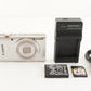 Canon IXY 200 Silver With 4GB SDHC Card Compact Digital Camera from Japan #0833