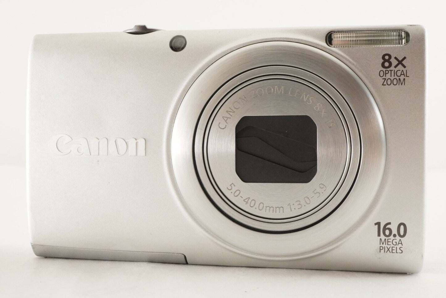 Canon PowerShot A4000 IS Silver & 4GB SDHC Card Digital Camera from Japan #9672