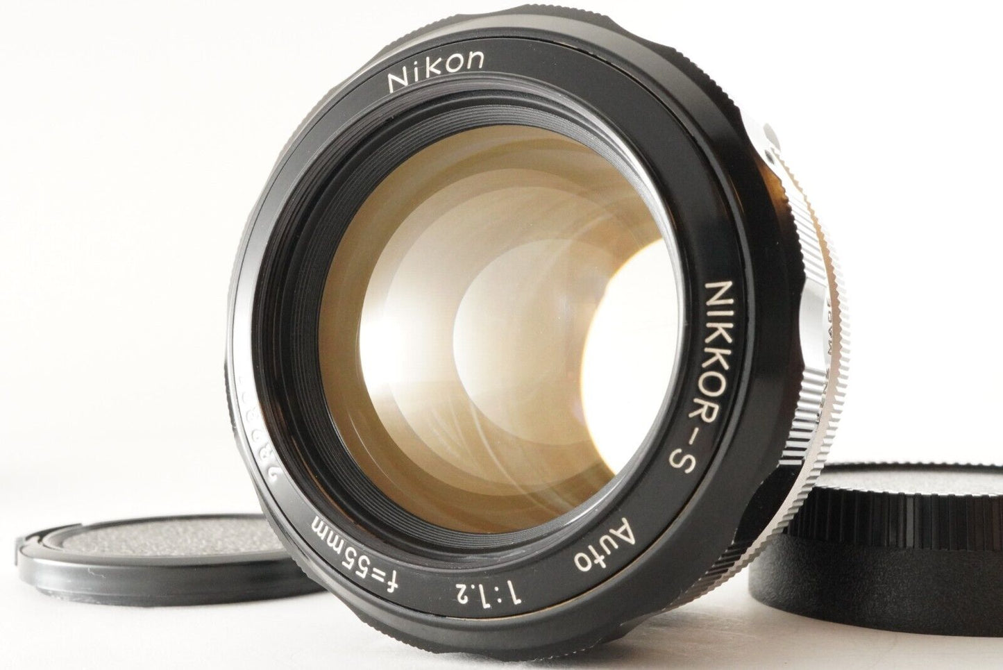 NIKON NIKKOR-S Auto 55mm F1.2 Ai Converted Lens Photo tested! From Japan #7880