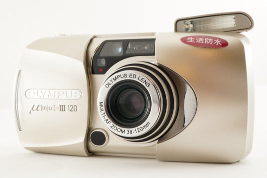 OLYMPUS mju [mju:]-III 120 Point & Shoot Film Camera from Japan #0949