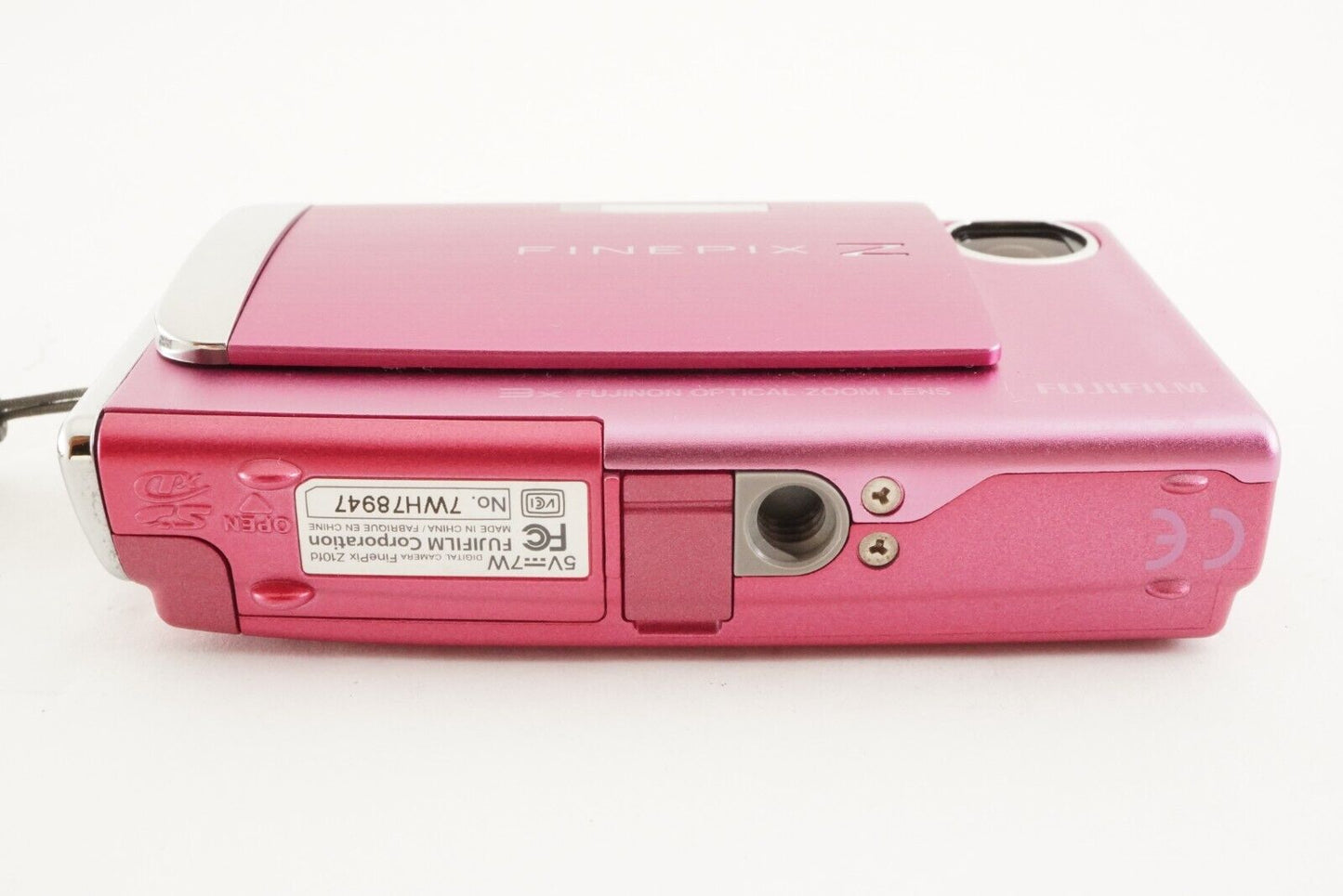 FUJIFILM FinePix Z10fd Pink With 2GB SD Card Digital Camera from Japan #1450