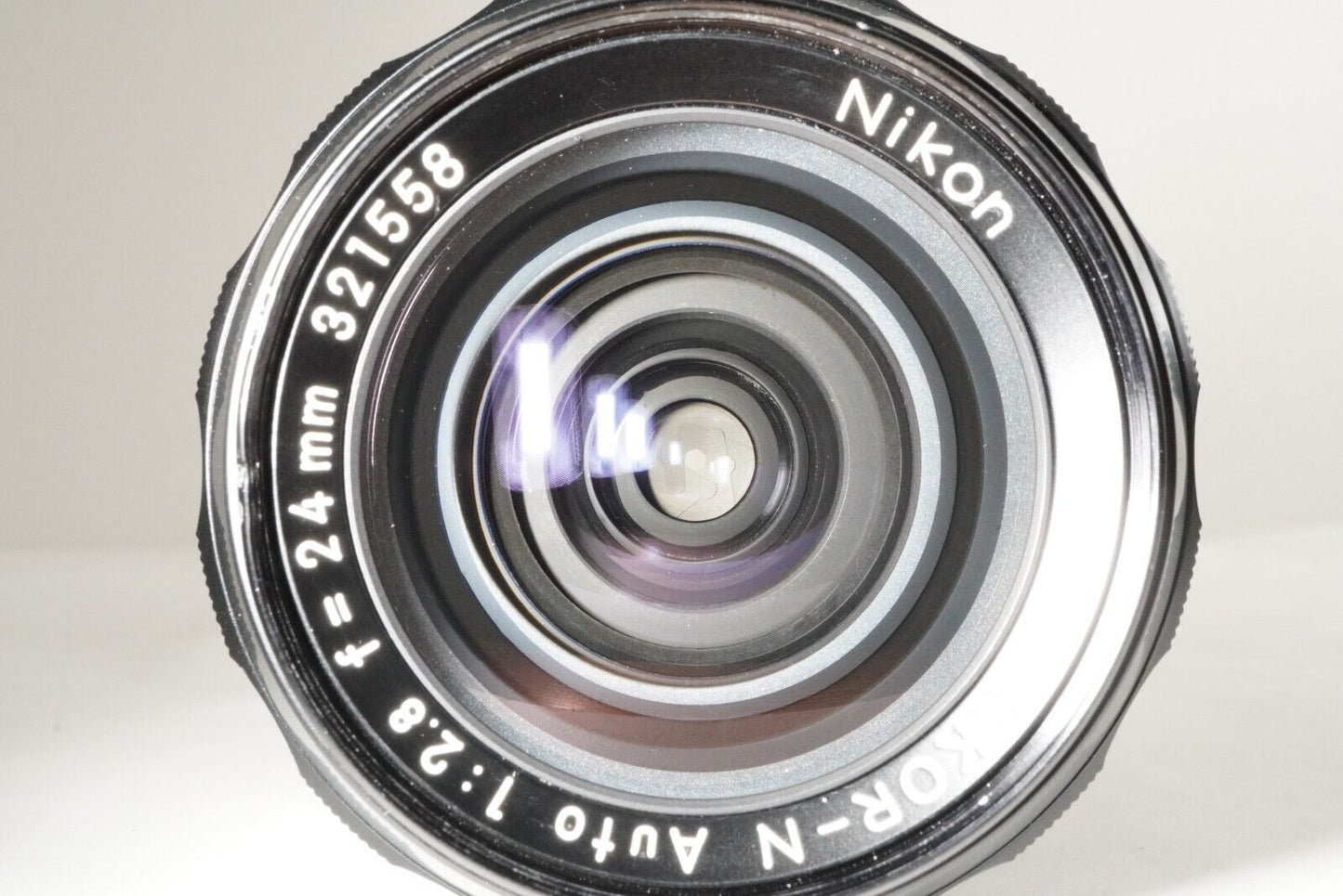 Nikon NIKKOR-N Auto 24mm F2.8 Ai Converted MF Wide Angle Lens from Japan #9970