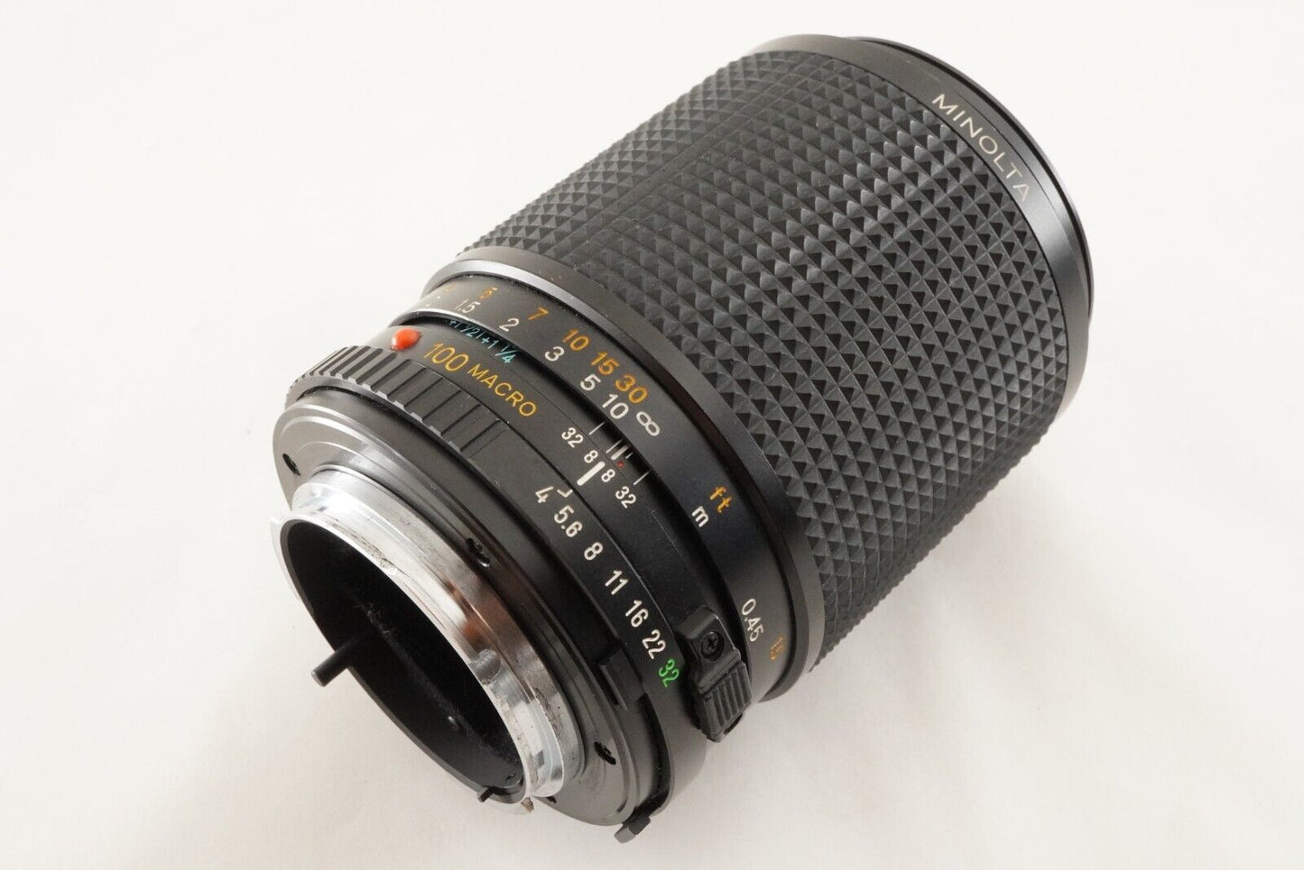 MINOLTA MD MACRO 100mm F4 & Extension tube MF MACRO Lens from Japan #0472