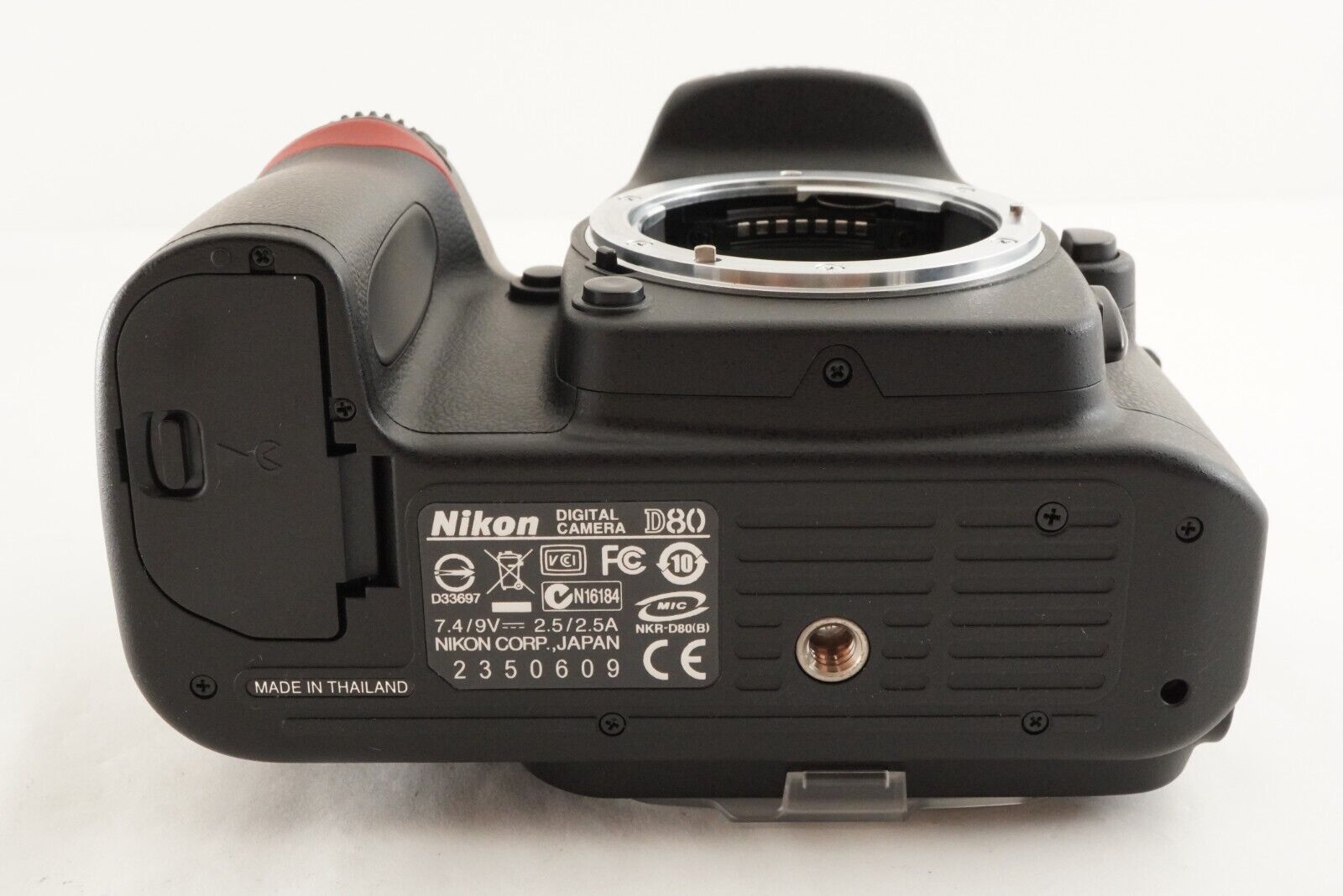 ☆撮影枚数1,398枚・超美品☆ ニコン D80 ボディ 箱付き #14195