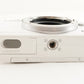 Canon EOS M10 White + EF-M 15-45mm IS STM + 16GB SDHC Card from Japan #0877