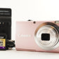 Canon PowerShot A2400 IS Pink With 4GB SDHC Card Digital Camera from Japan #1612