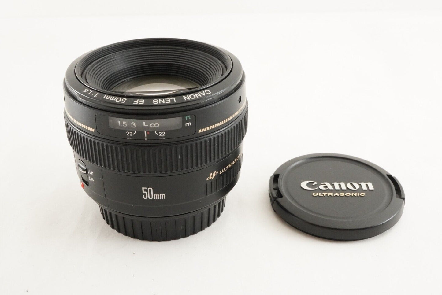 Canon EF 50mm F1.4 USM ULTRASONIC AF Standard Prime Lens from Japan #0125