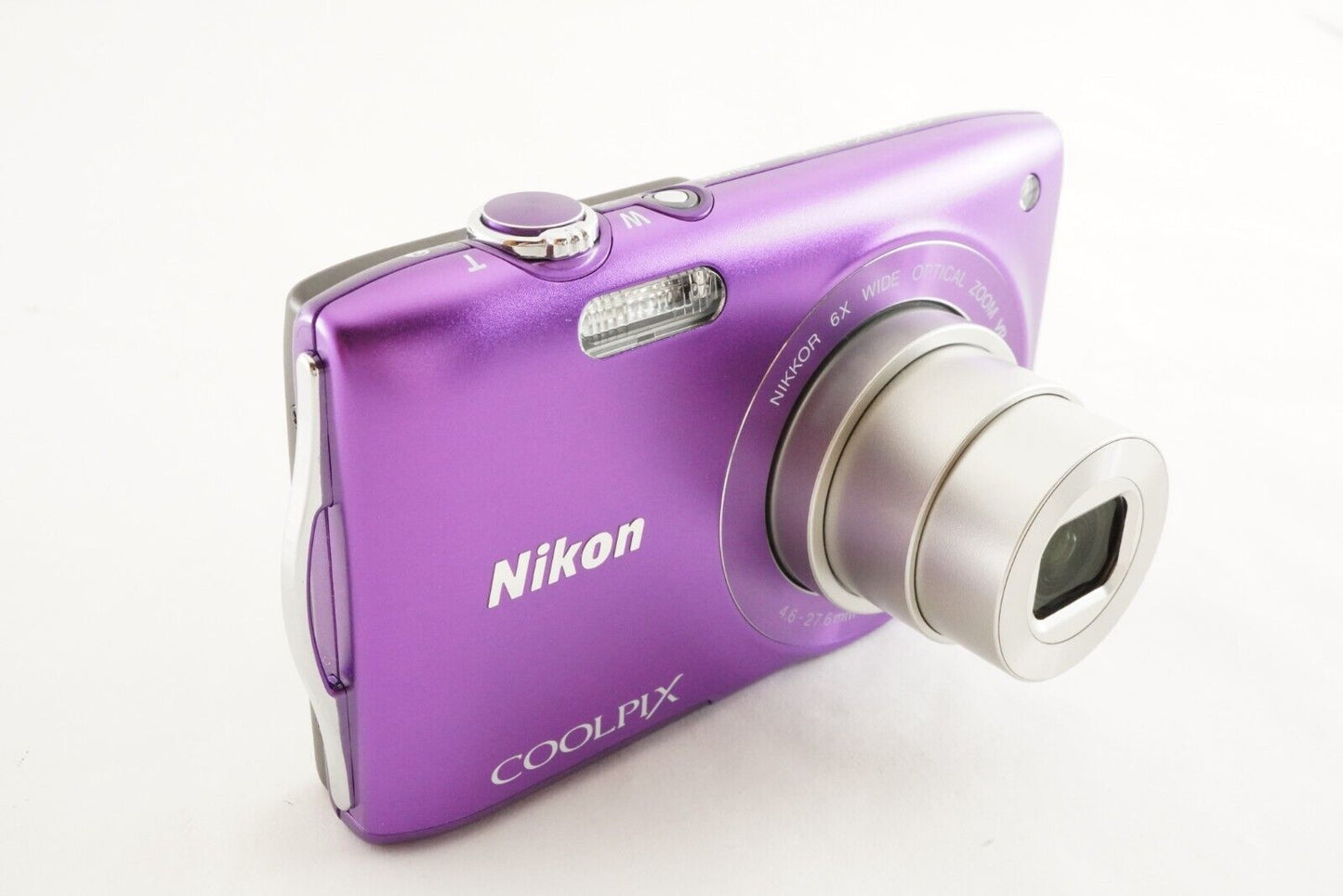 Nikon COOLPIX S3300 Purple With 4GB SDHC Card Digital Camera from Japan #0737