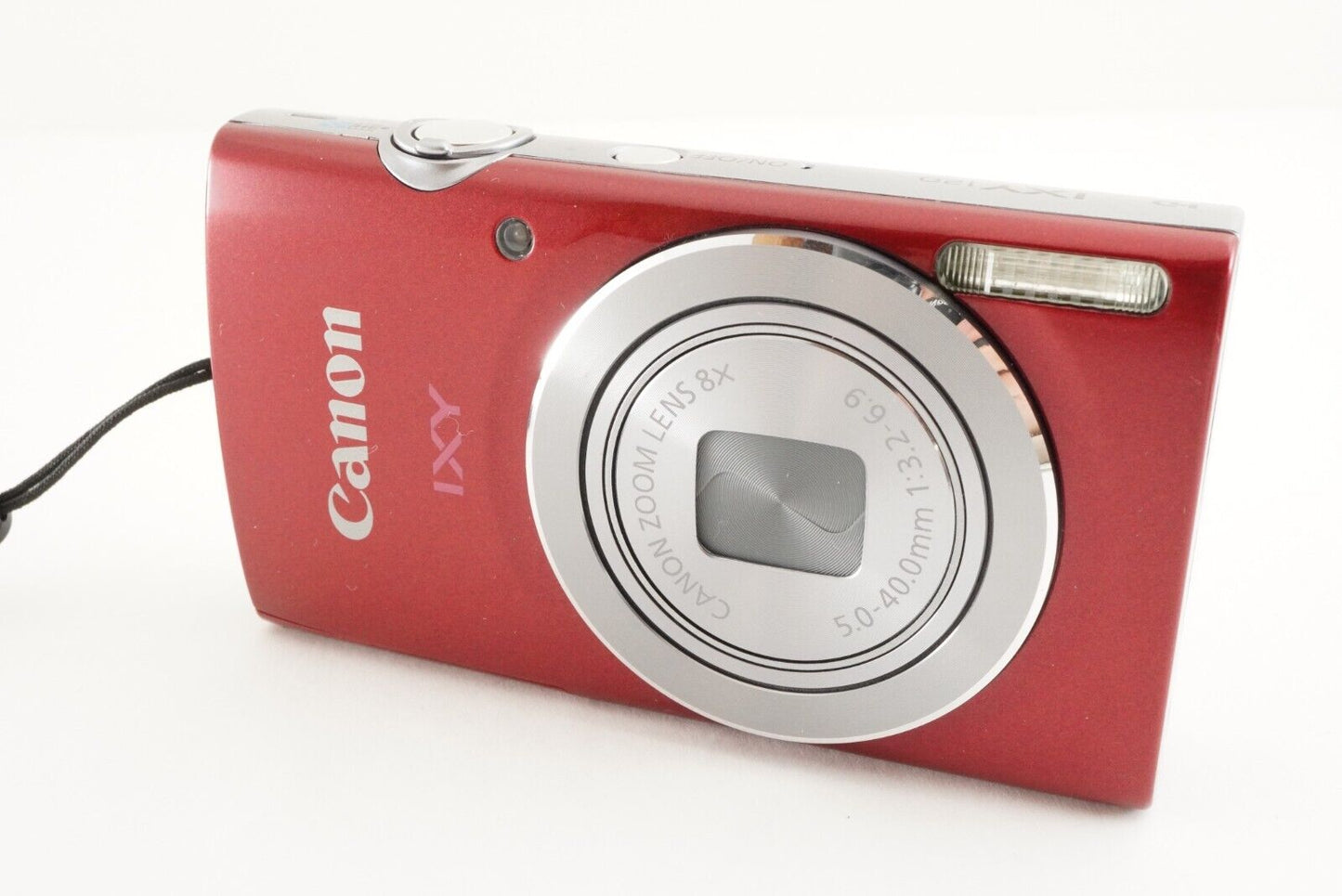 Canon IXY 120 Red With 4GB SDHC Card Compact Digital Camera from Japan #1646