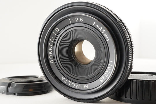 MINOLTA ROKKOR-TD 45mm F2.8 MF Standard Prime Lens from Japan #8936