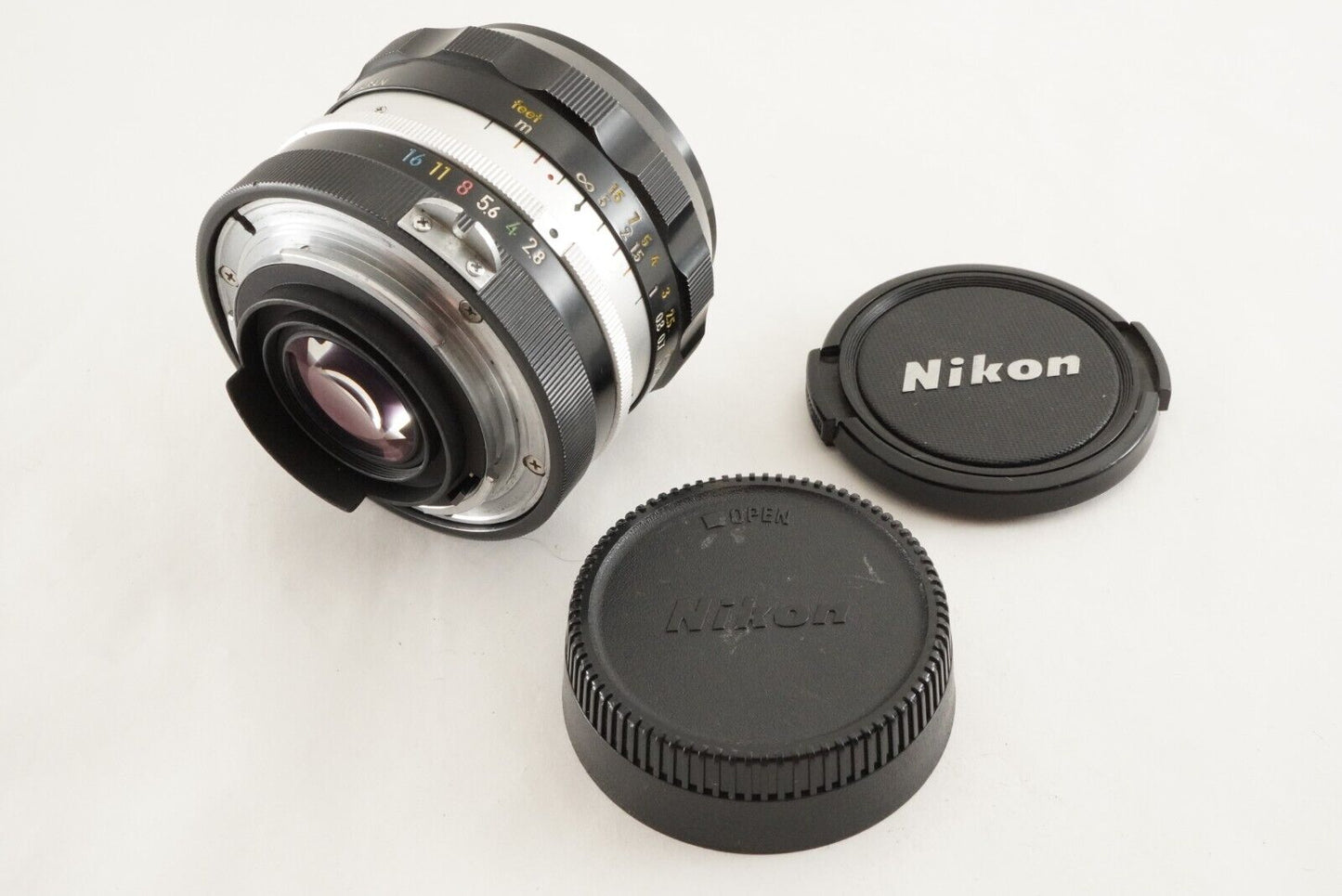 Nikon NIKKOR-N.C Auto 24mm F2.8 non-Ai MF Wide Angle Lens from Japan #0069