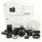 [3,314 Shots] Nikon 1 V2 + 10-30mm + 18.5mm In Box +4GB SDCard from Japan #11005