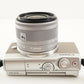 Canon EOS M100 Silver + EF-M 15-45mm IS STM + 4GB SDHC Card from Japan #11031