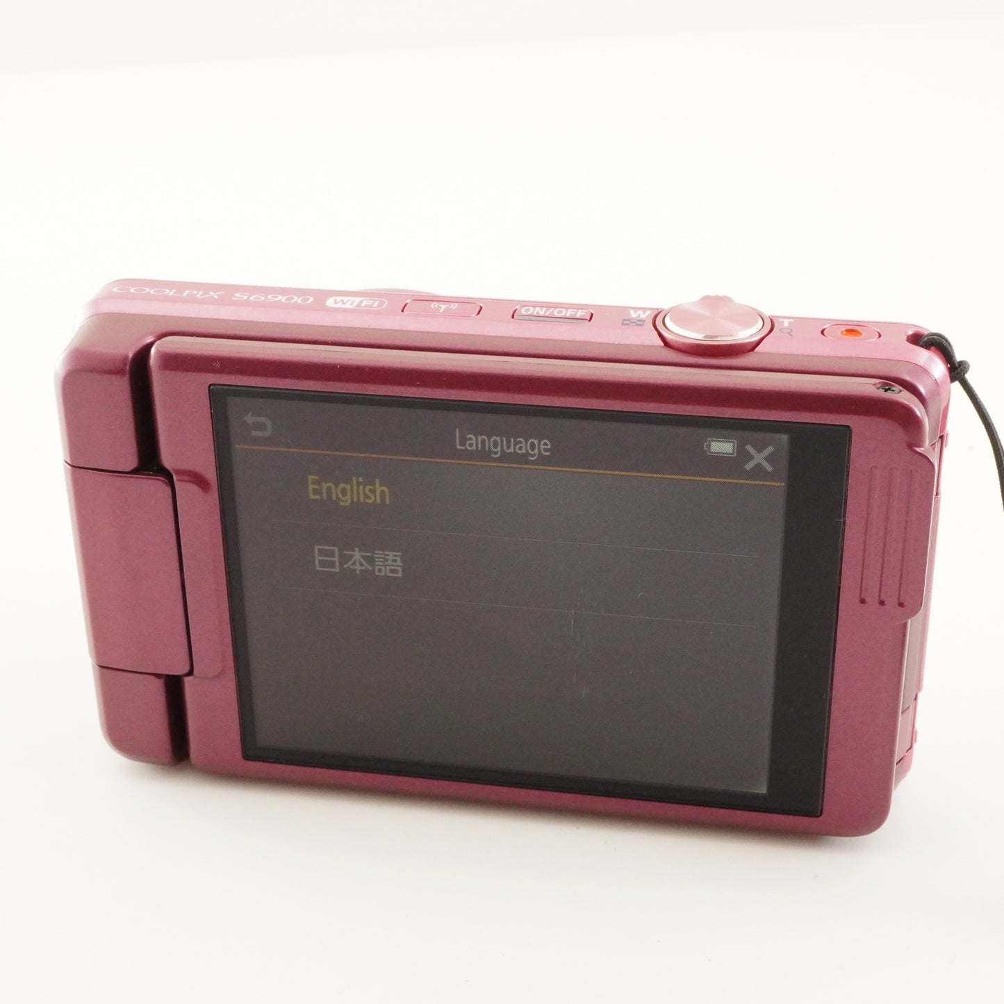 Nikon COOLPIX S6900 Pink In Box & 4GB SDHC Card Digital Camera from Japan #11047