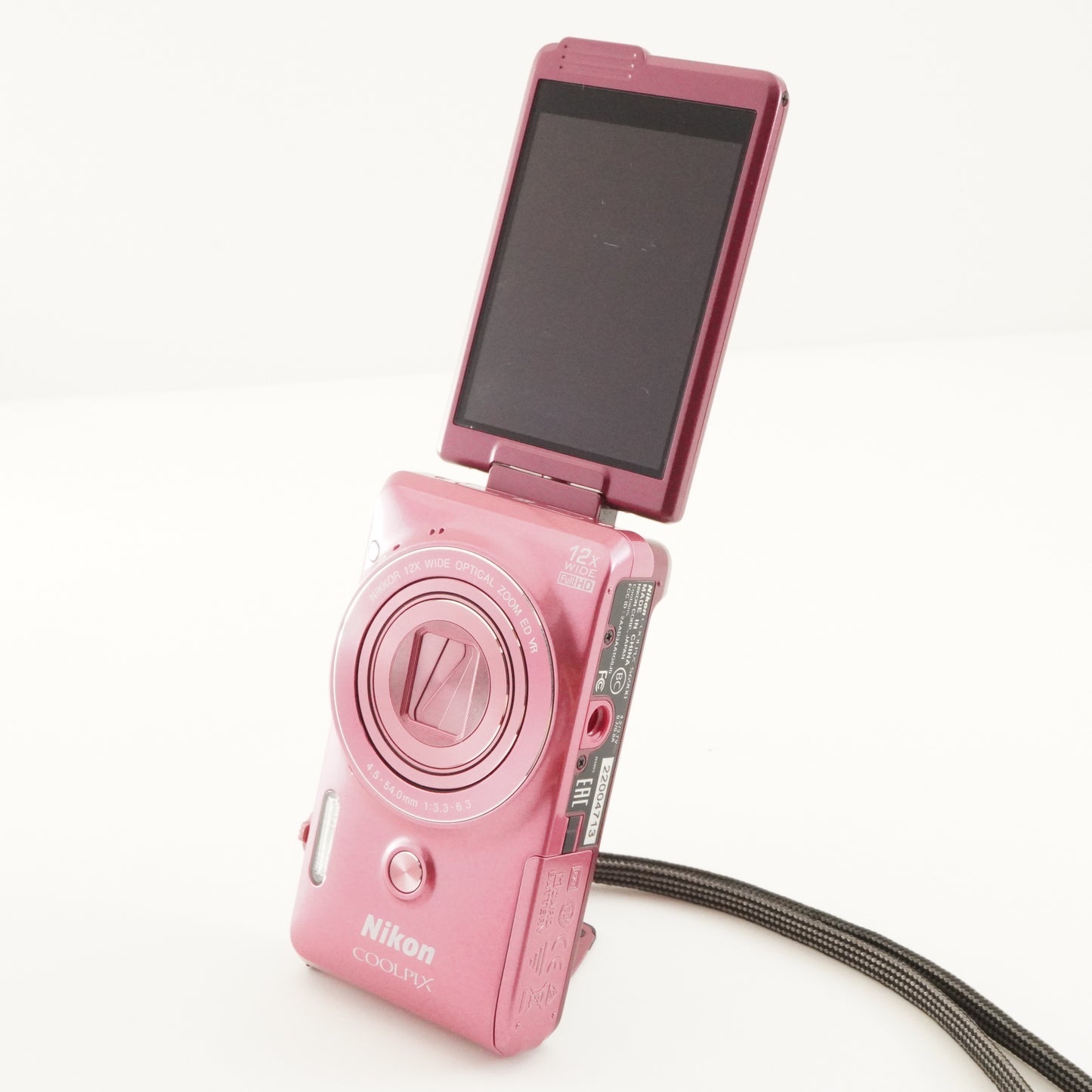 Nikon COOLPIX S6900 Pink In Box & 4GB SDHC Card Digital Camera from Japan #11047