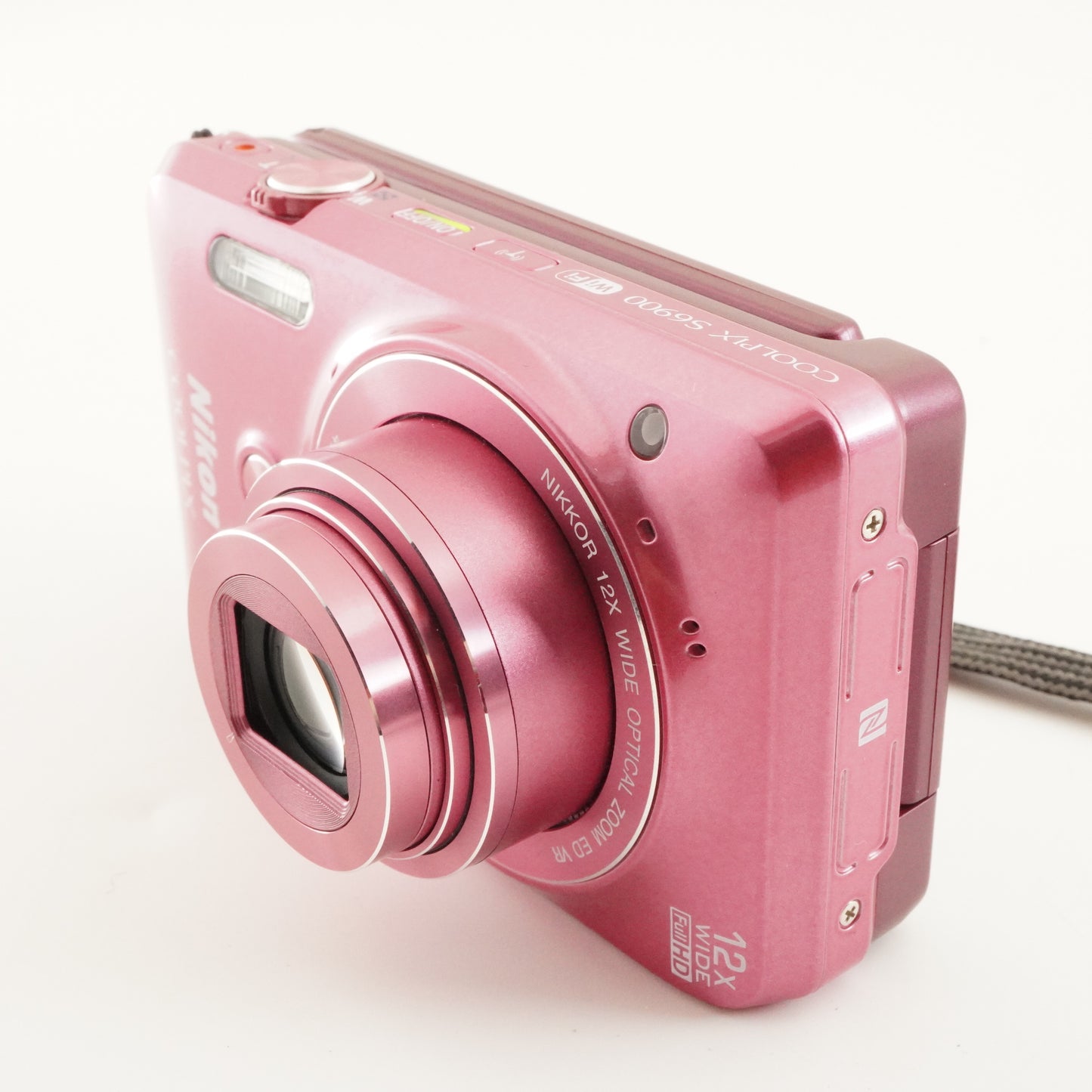 Nikon COOLPIX S6900 Pink In Box & 4GB SDHC Card Digital Camera from Japan #11047