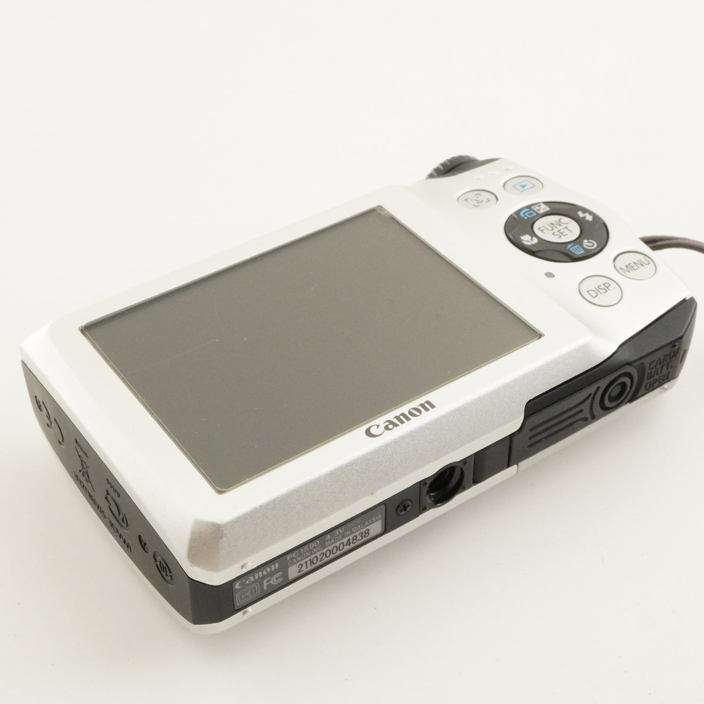 Canon PowerShot A3200 IS Silver + 4GB SDHC Card Digital Camera from Japan #11107