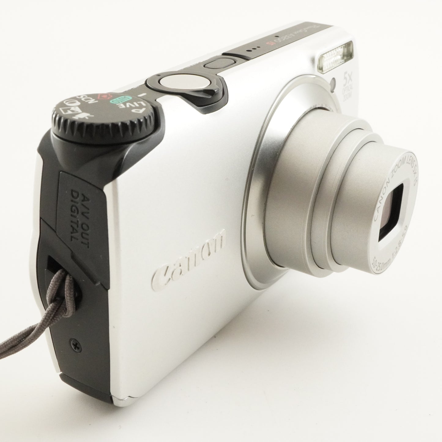 Canon PowerShot A3200 IS Silver + 4GB SDHC Card Digital Camera from Japan #11107