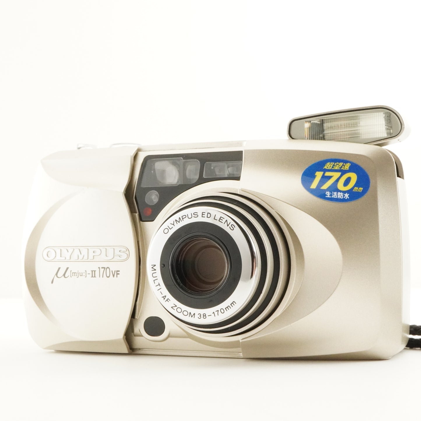 OLYMPUS mju II 170 VF [mju:] Point & Shoot Film Camera from Japan #11115