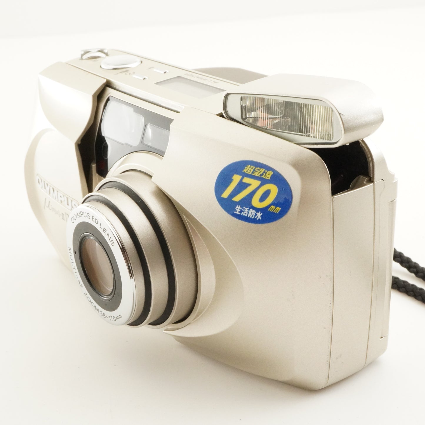 OLYMPUS mju II 170 VF [mju:] Point & Shoot Film Camera from Japan #11115