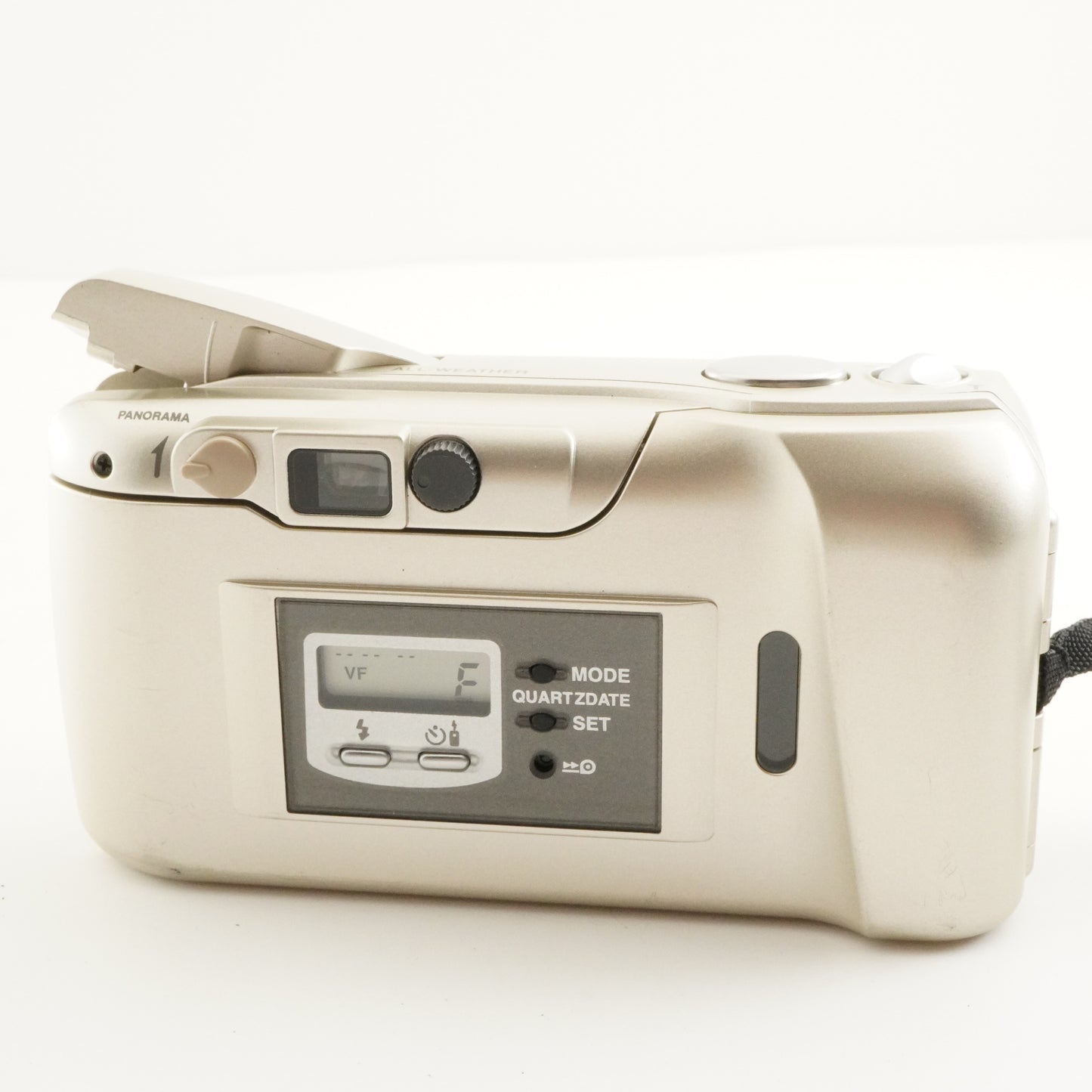 OLYMPUS mju II 115 VF [mju:] + RC-200 Film Camera from Japan #11123