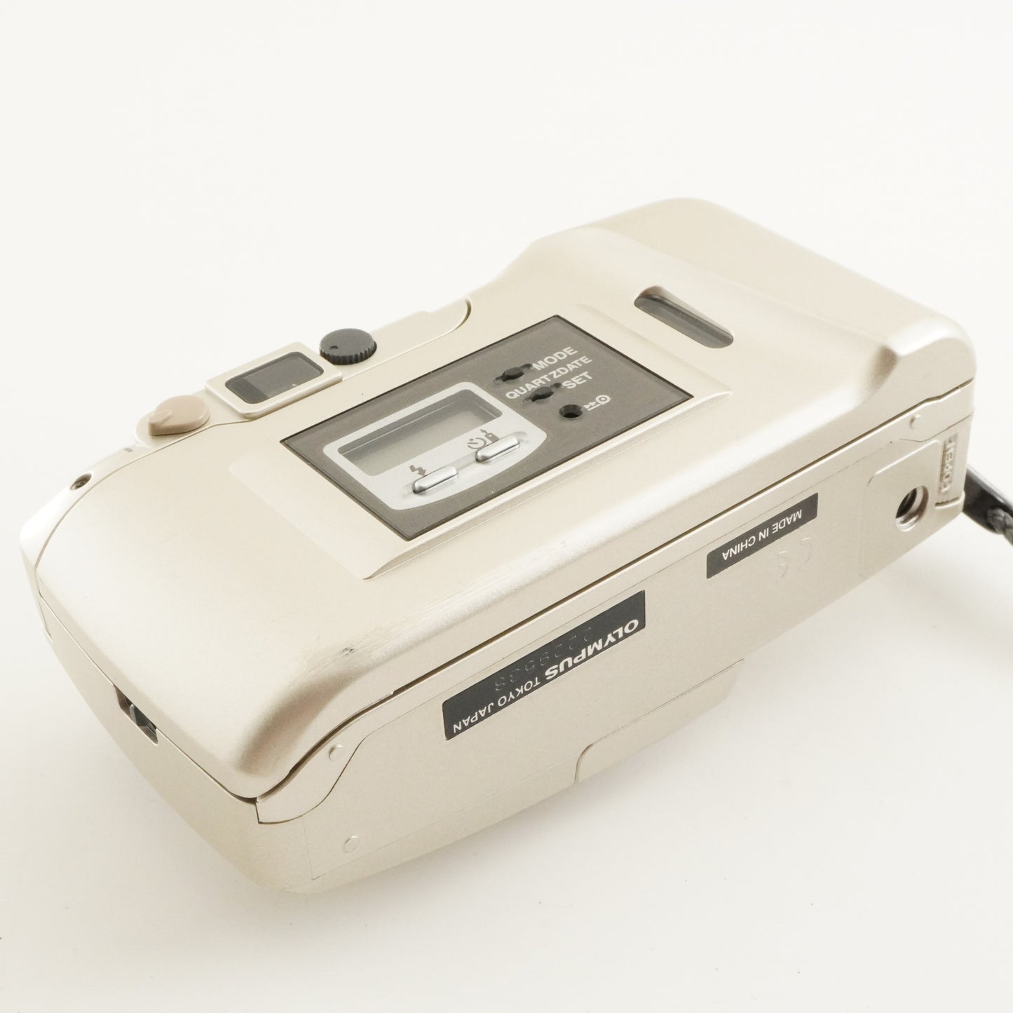 OLYMPUS mju II 115 VF [mju:] + RC-200 Film Camera from Japan #11123