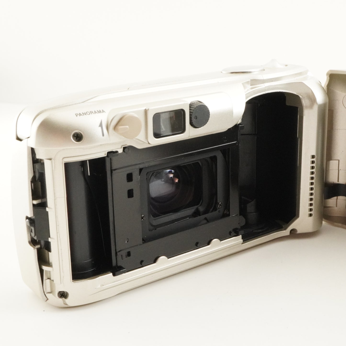 OLYMPUS mju II 115 VF [mju:] + RC-200 Film Camera from Japan #11123