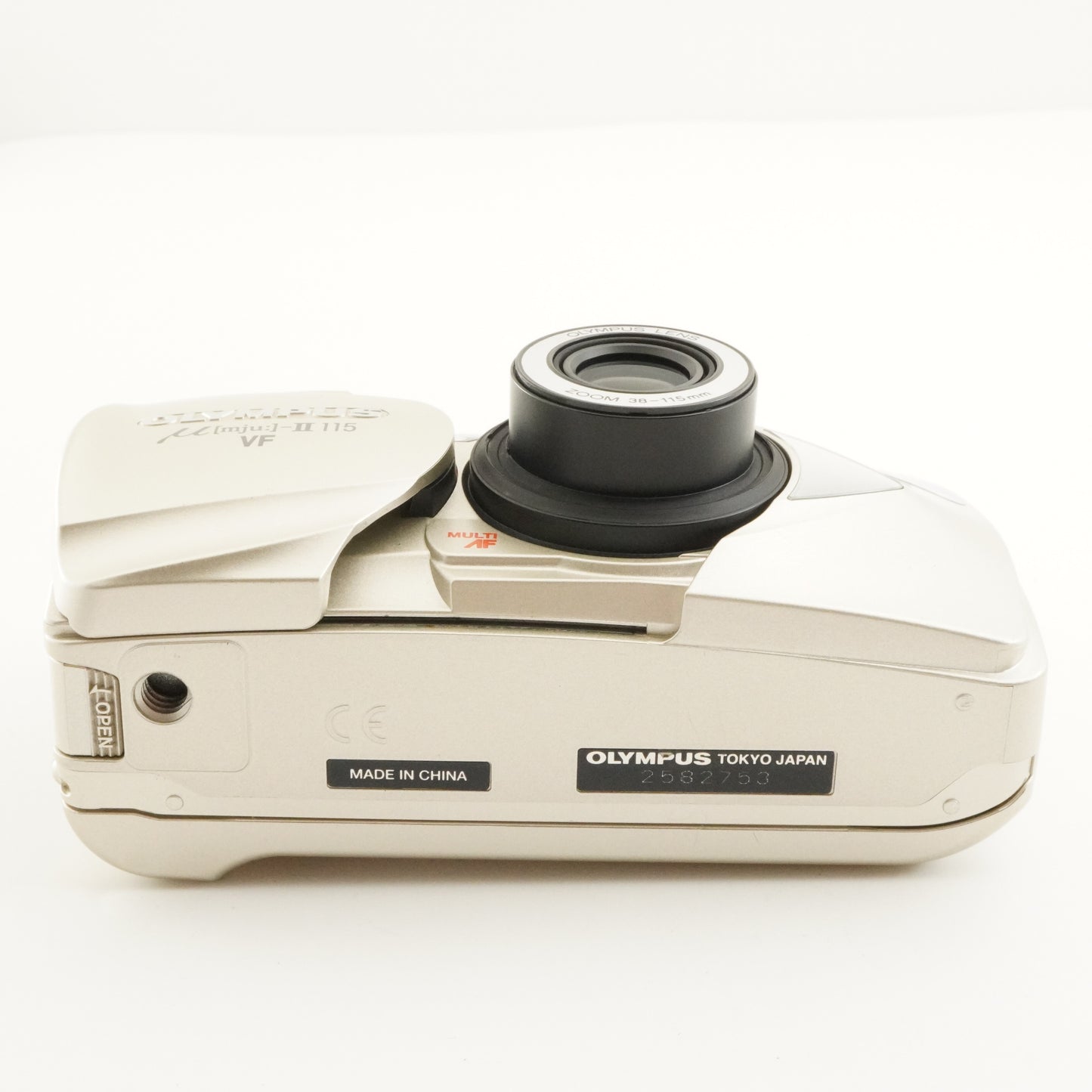 OLYMPUS mju II 115 VF [mju:] Point & Shoot Film Camera from Japan #11140