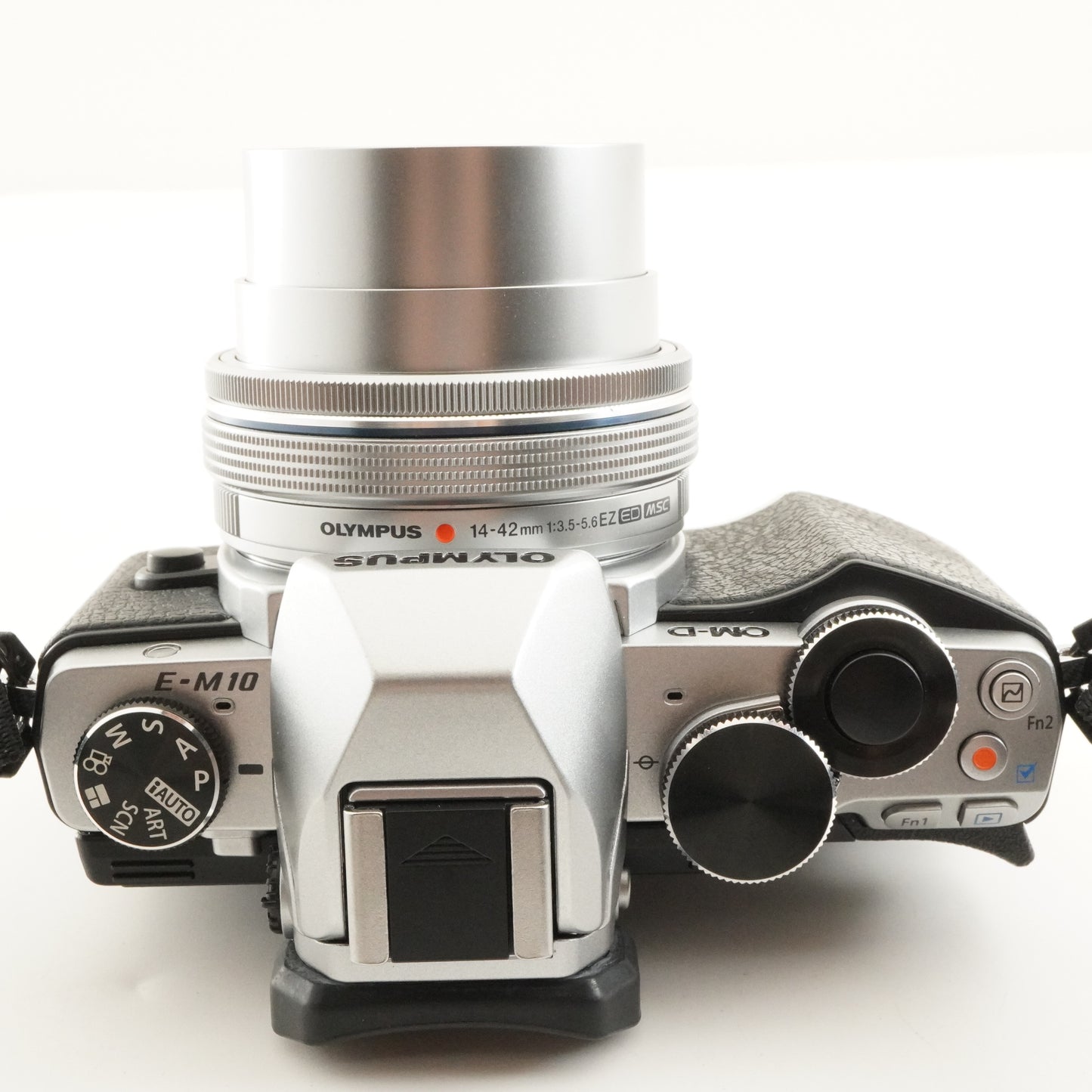 [1,937 Shots] OLYMPUS OM-D E-M10 Silver +14-42 +40-150 +4GB SD from Japan #11201