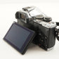 [1,937 Shots] OLYMPUS OM-D E-M10 Silver +14-42 +40-150 +4GB SD from Japan #11201