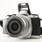 [1,937 Shots] OLYMPUS OM-D E-M10 Silver +14-42 +40-150 +4GB SD from Japan #11201