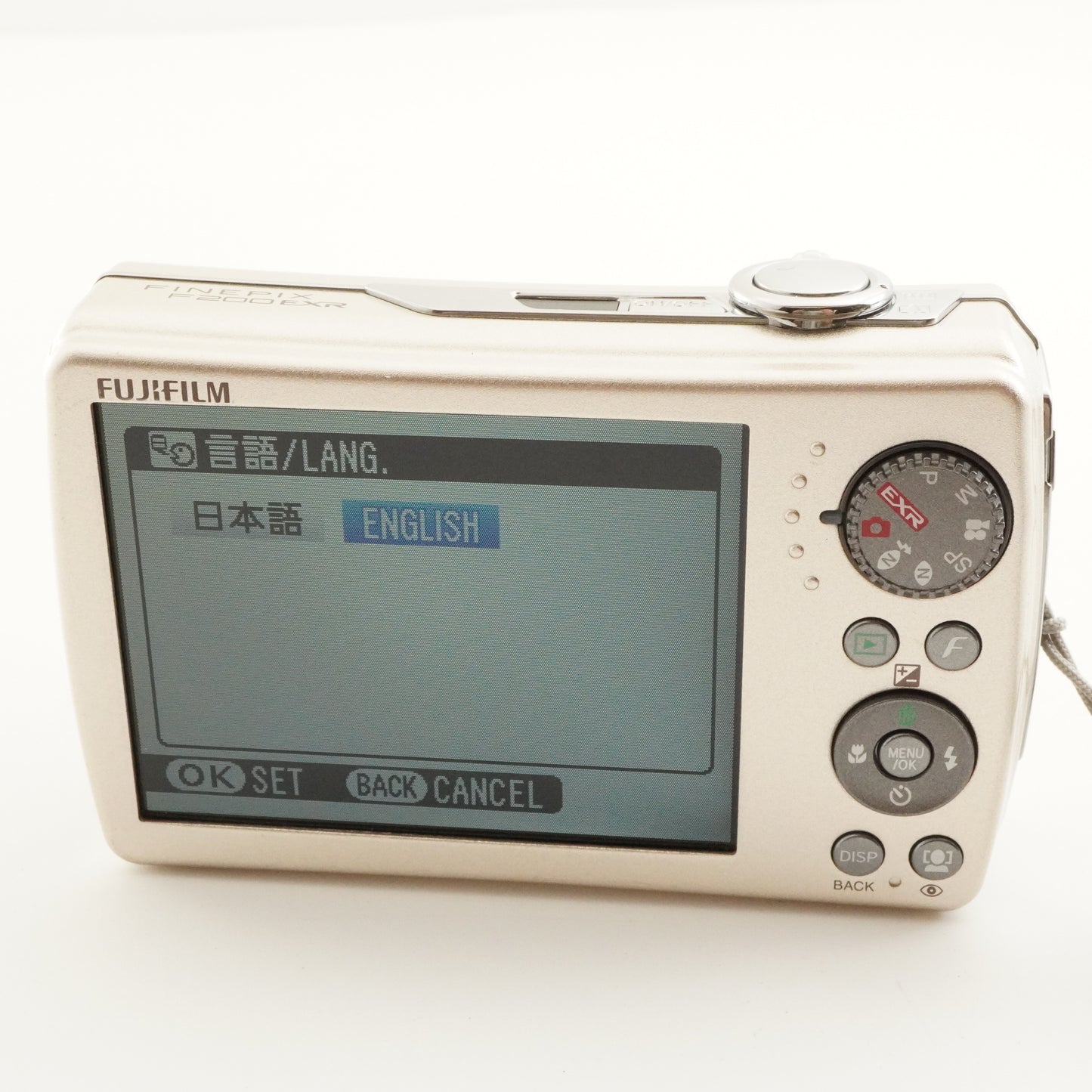 FUJIFILM FinePix F200 EXR Silver + 4GB SDHC Card from Japan #11214