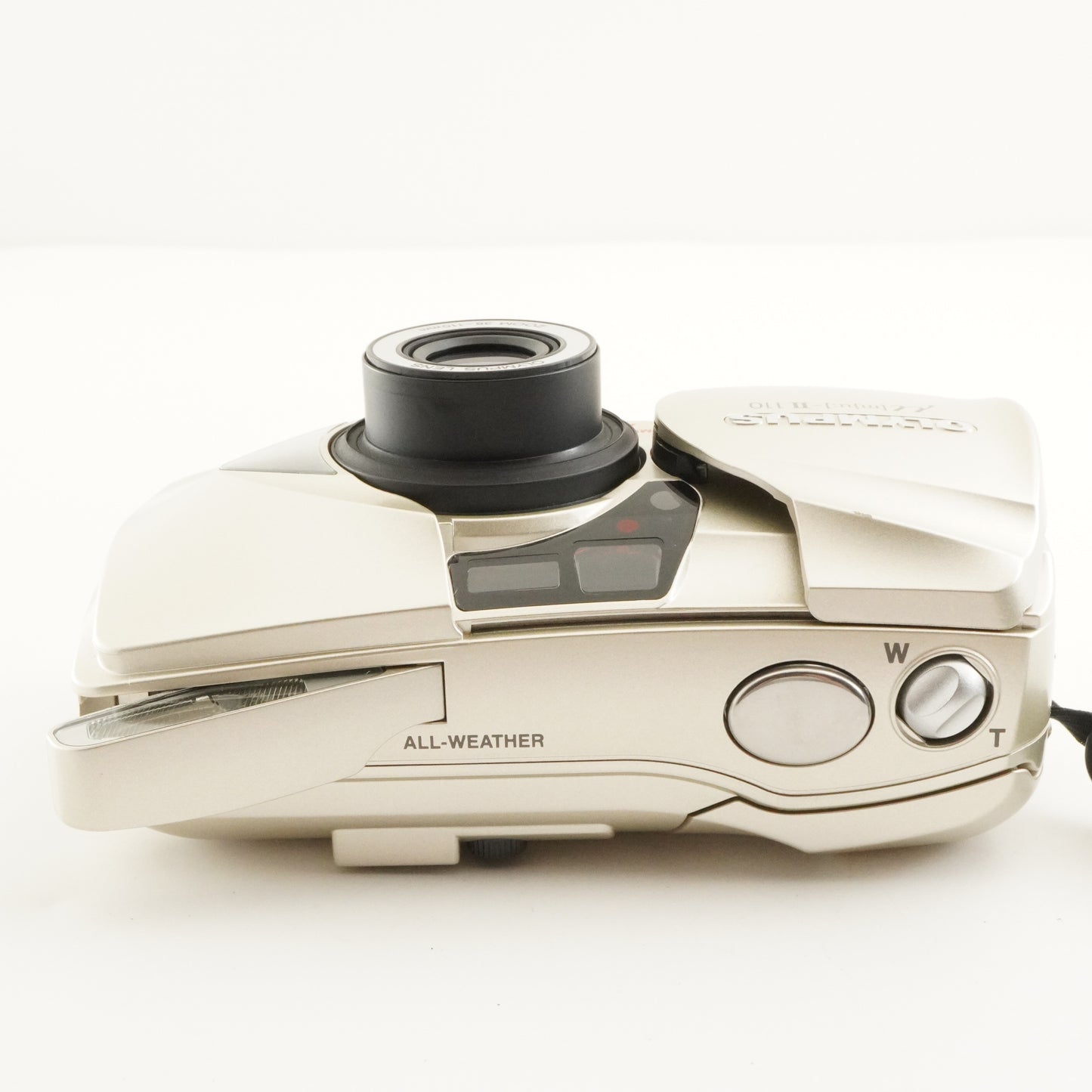 OLYMPUS mju II 110 [mju:] + Case + RC-200 Film Camera from Japan #11226