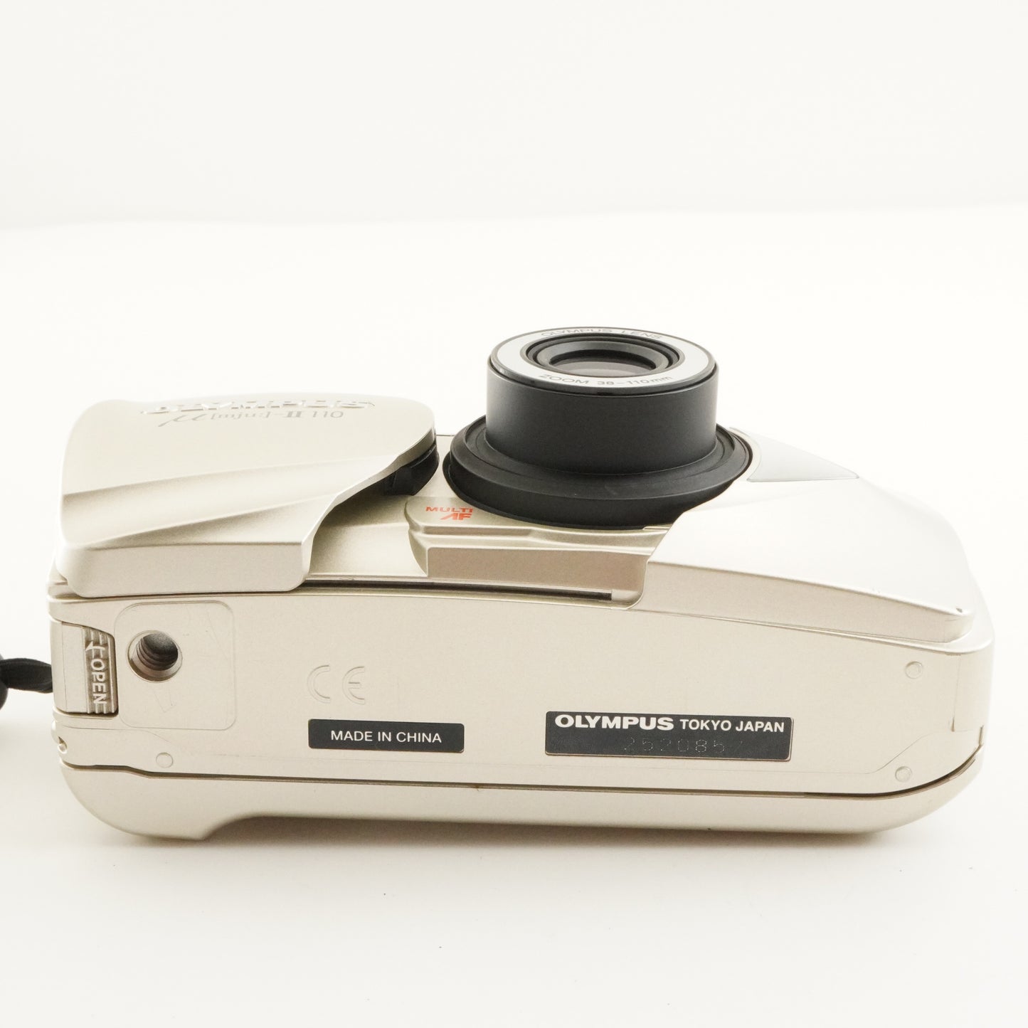 OLYMPUS mju II 110 [mju:] + Case + RC-200 Film Camera from Japan #11226