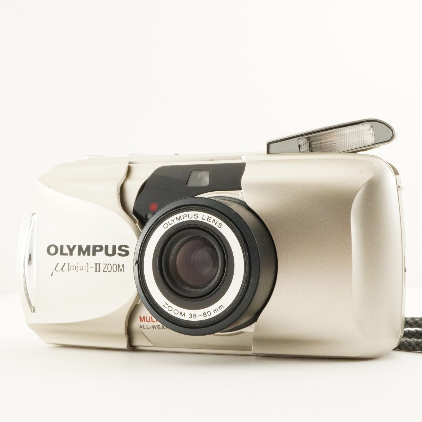 OLYMPUS mju II ZOOM [mju:] Point & Shoot Film Camera from Japan #11276