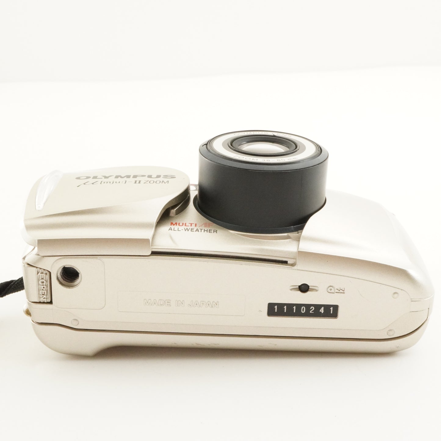 OLYMPUS mju II ZOOM [mju:] Point & Shoot Film Camera from Japan #11276