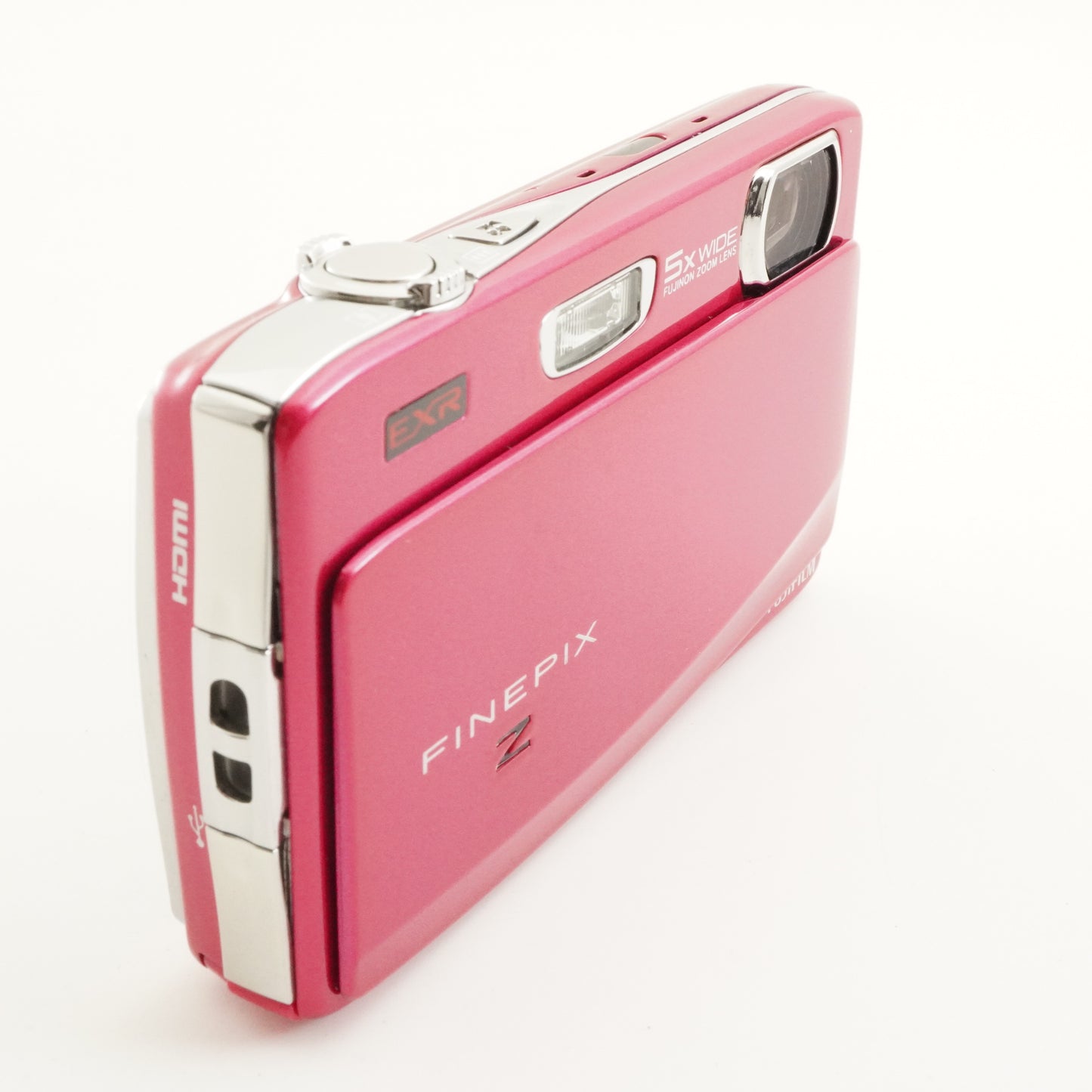 FUJIFILM FinePix Z900 EXR Pink + 2GB SD Card Digital Camera from Japan #11280