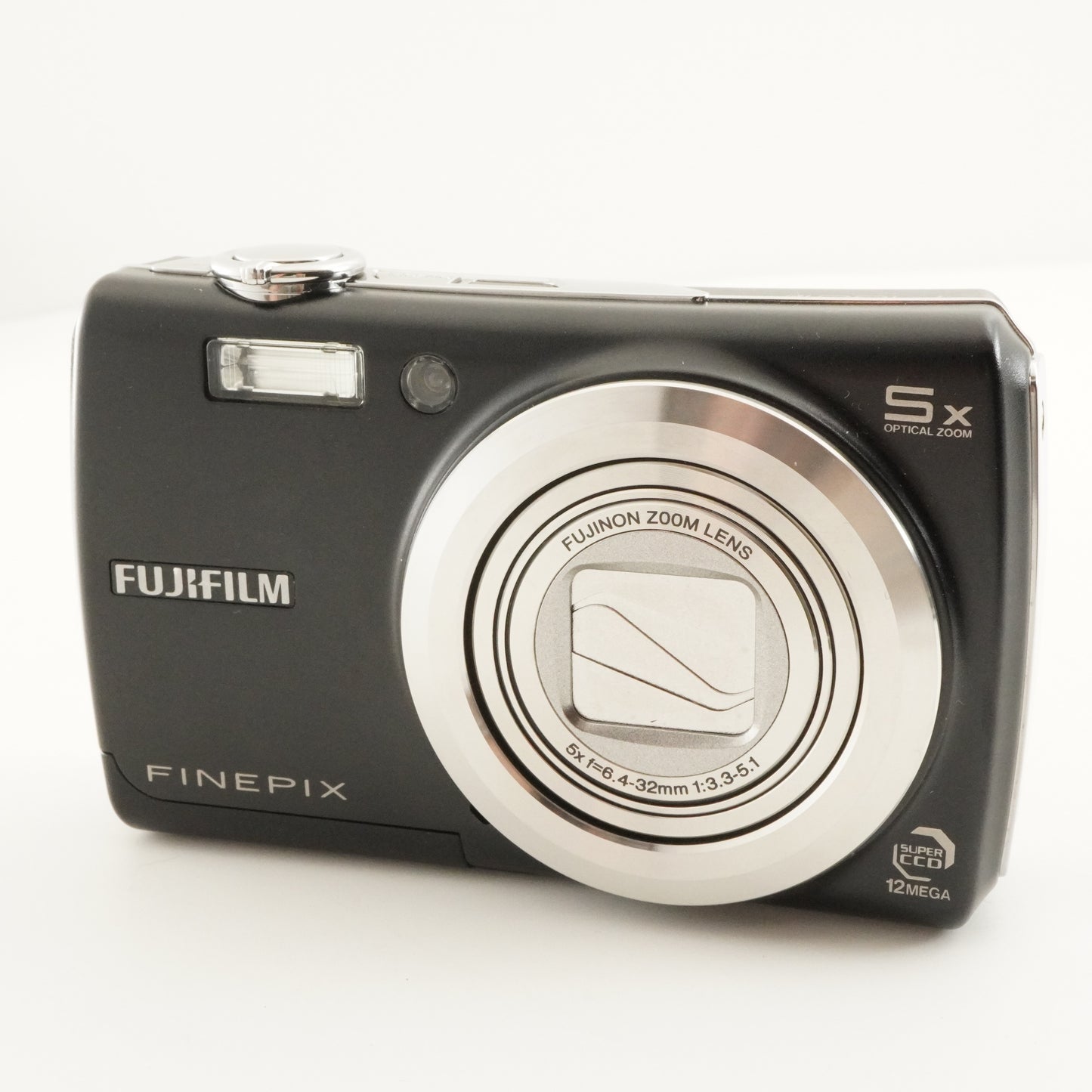 FUJIFILM FinePix F100fd Black + 4GB SDHC Card Digital Camera from Japan #11281