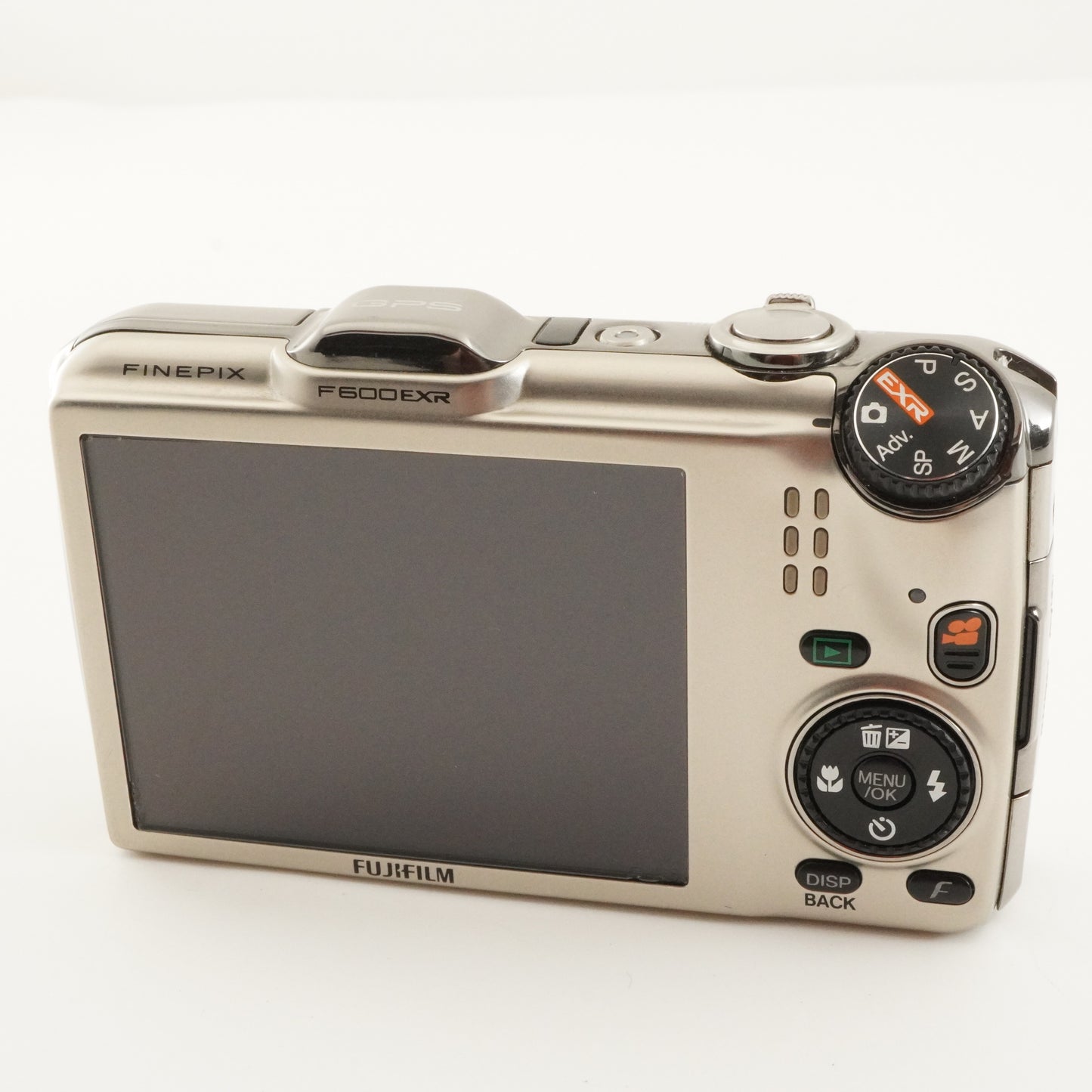 FUJIFILM FINEPIX F600 EXR Silver In Box & 4GB SDHC Card from Japan #11289