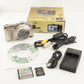 FUJIFILM FINEPIX F600 EXR Silver In Box & 4GB SDHC Card from Japan #11289