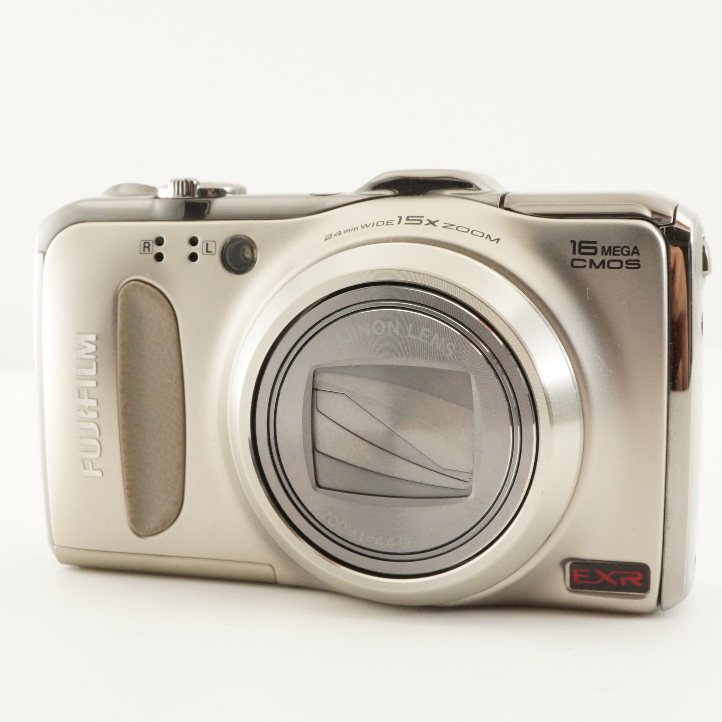 FUJIFILM FINEPIX F600 EXR Silver In Box & 4GB SDHC Card from Japan #11289