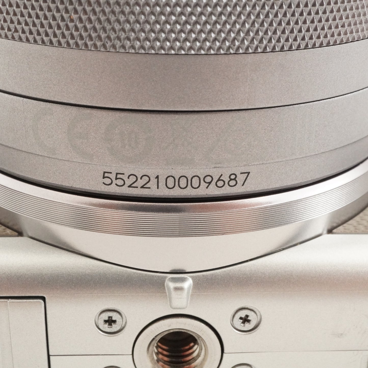 Canon EOS M100 Silver + 15-45 + 55-200 + EF-EOS M + 4GB SDHC from Japan #11295