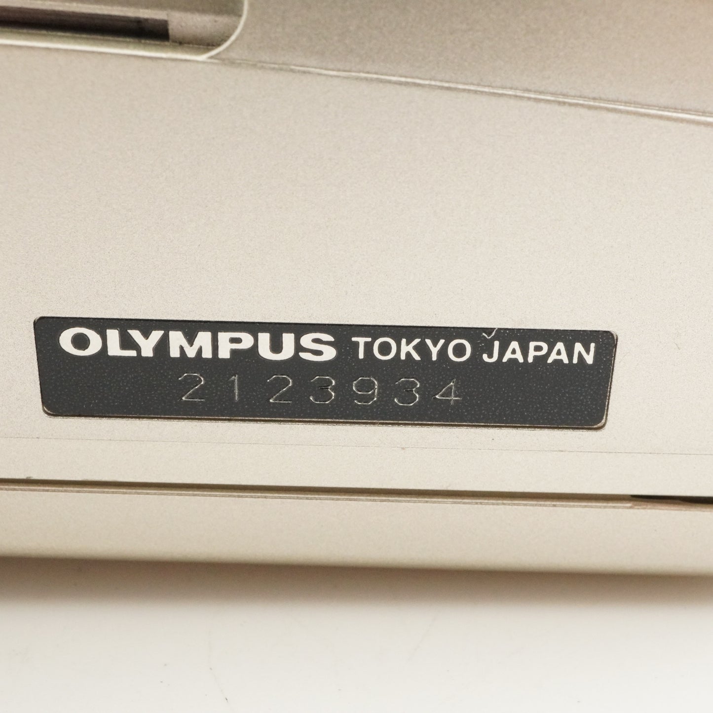 OLYMPUS mju II 115 VF [mju:] + RC-200 Film Camera from Japan #11299