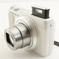 OLYMPUS STYLUS XZ-10 White + 4GB SDHC Card Digital Camera from Japan #11301