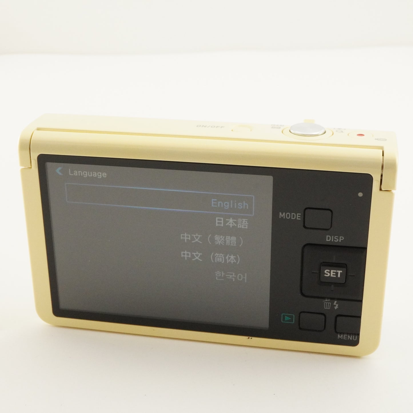 CASIO EXILIM EX-ZR70 Yellow + 4GB SDHC Card Digital Camera from Japan #11303