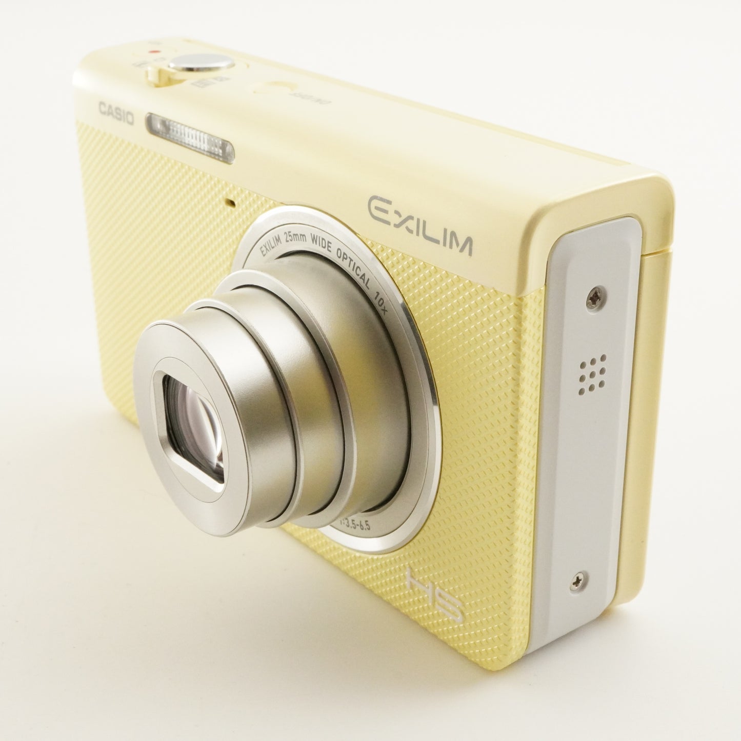 CASIO EXILIM EX-ZR70 Yellow + 4GB SDHC Card Digital Camera from Japan #11303