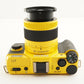 [2,068 Shots] PENTAX Q7 + 02 smc 5-15mm Yellow + 4GB SDHC Card from Japan #11345