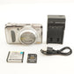 FUJIFILM FinePix F300 EXR Silver + 4GB SDHC Card from Japan #11396