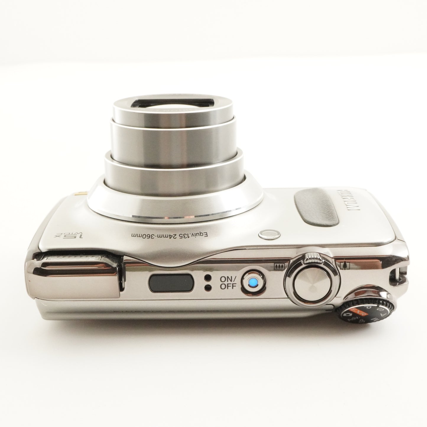 FUJIFILM FinePix F300 EXR Silver + 4GB SDHC Card from Japan #11396